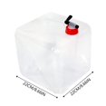 thumbnail image 4 of Ainf Portable Outdoor Folding Water Container For Camping Hiking Emergency Storage, 4 of 9