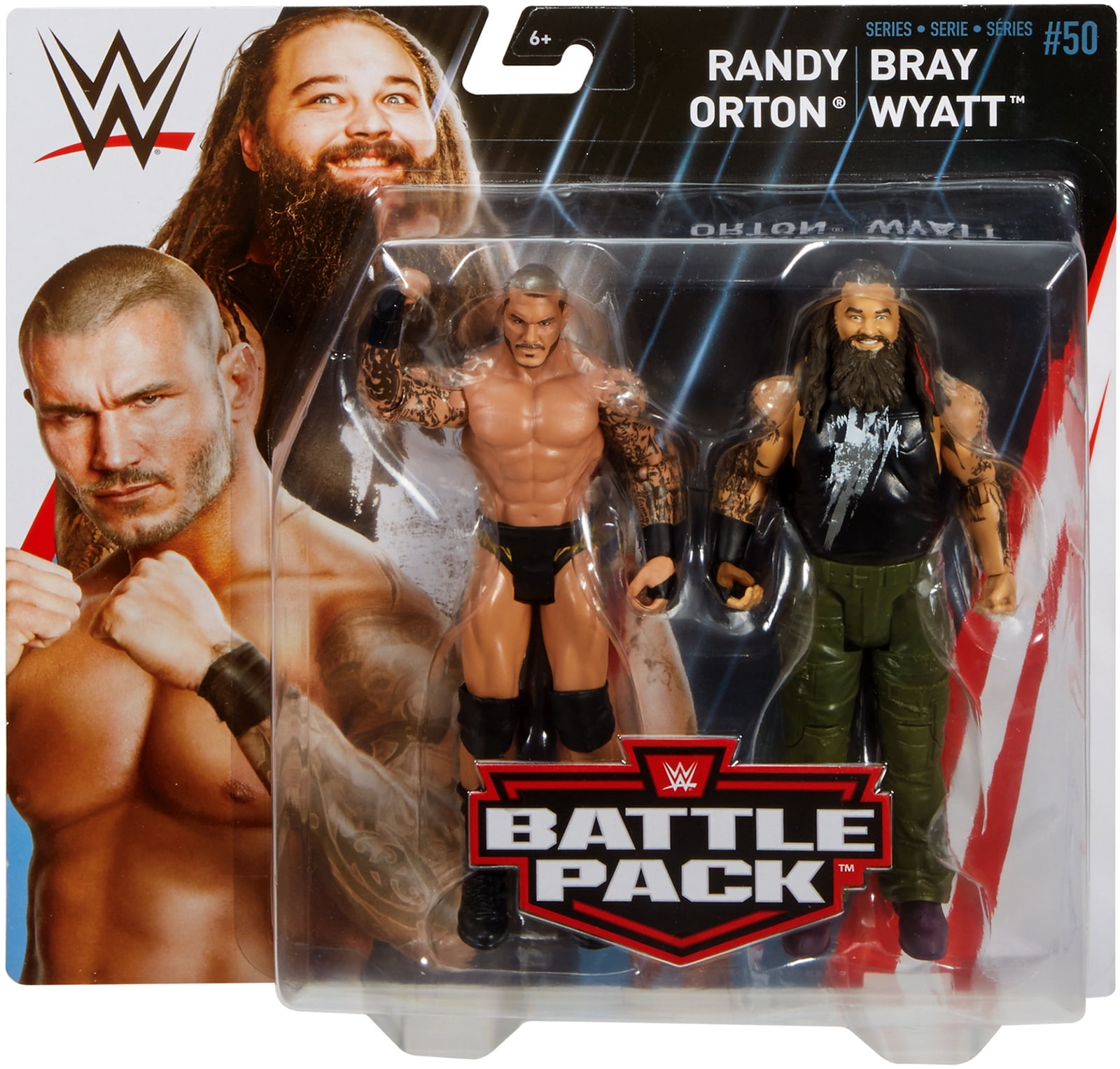 Randy Orton & Bray Wyatt - WWE Battle Packs 50 Toy Wrestling Action ...