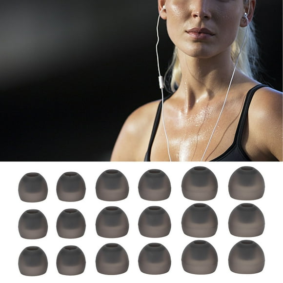 Earphone Tips,36pcs Silicone Earbud Tips Silicone Earbud Tips Silicone Eartips Maximized Efficiency