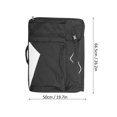 thumbnail image 5 of Art Drawing Bag Waterproof Backpack Sketch Board Storage Traveling MultiFunction Tote Bag(Black ), 5 of 5