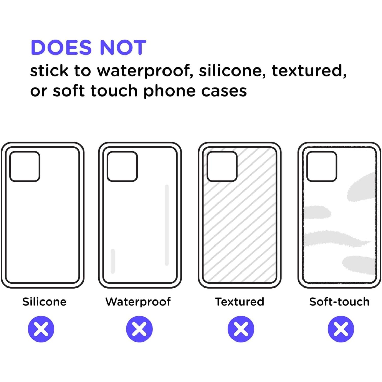 PopSockets Adhesive Phone Grip, Black photo 5