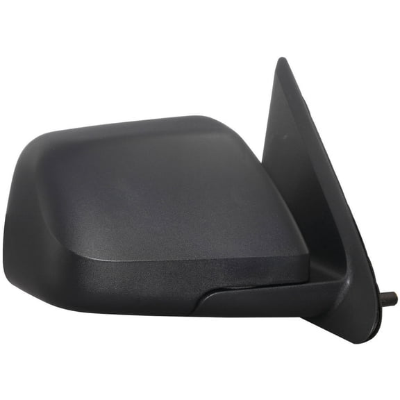 61161F - Fit System Passenger Side Mirror for 08-12 Ford Escape/ Hybrid, 08-11 Mercury Mariner/ Hybrid, w/o Blind spot Mirror, textured black, foldaway, Heated Power