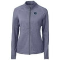 thumbnail image 2 of Women's Cutter & Buck  Heather Navy New Hampshire Wildcats Adapt Eco Knit Recycled Full-Zip Jacket, 2 of 3