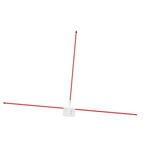 Luwecf Golf Alignment Stick Holder Adjustable Angle Gift Golf for Yard Red
