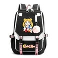 thumbnail image 2 of Cross-Border Amazon Direct Supply Beautiful Girl Backpack Teenagers SchoolbagUSBComputer Bag Large Capacity Schoolbag 06 Pretty Girl Backpack, 2 of 5