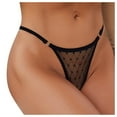 thumbnail image 4 of QIPOPIQ Underwear for Women Plus Size Sexy Lace Lingerie Thongs Hollow Out Under Panties, 4 of 9
