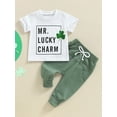 thumbnail image 3 of AIGUR Kids Toddler Baby Boys/Girls St Patricks Day Baby Girl Outfit, 3 of 9