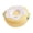 Yellow, variant on Outdoor Camping Picnic Food Container Compacts Portable Lunch Box Fruits Snacks Storage Box For Students And Worker