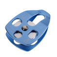 thumbnail image 4 of Polea de oscilación lateral de escalada de aleación Bloque único con placa giratoria Escalador Transporte Accesorio de rescate Suministros de hardware de transporte azul Advancent OD002822-01, 4 of 7