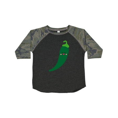 

Inktastic Green Chili Pepper Kawaii Gift Toddler Boy or Toddler Girl T-Shirt