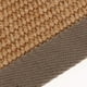 thumbnail image 3 of Tapete de de no casual hecho a mano para muebles - One Edge Khaki A Khaki Edge 40x120cm Zulema Corredores de Seagrass naturales, 3 of 8