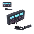 thumbnail image 4 of Water Quality Tester, Easy Calibration Easy To Use PH Temp EC CF  TDS Meter Multifunction  For Aquarium For Hydroponics EU Plug 230V,US Plug 110V, 4 of 8