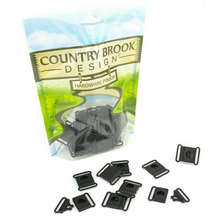 Release Buckle - Country Brook Design® 3/4 Inch Breakaway Center Release Plastic Buckle