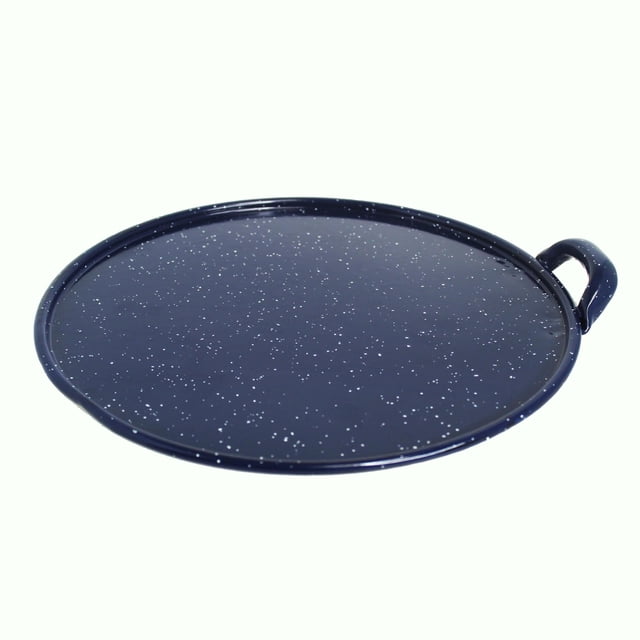 Comal IMUSA esmaltado azul de 28 cm