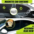 thumbnail image 6 of AYAMAYA 4 Pack Car Window Shades, Magnetic Side Window Sun Shade for Sun Heat Blocking & UV Protection, Auto Privacy Sunshade Curtain for Baby Camping, Black, 6 of 8