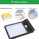thumbnail image 3 of Luz solar para exteriores, iluminador con control remoto para puerta delantera, patio, garaje, jardín, patio Zhivalor CPB-US-DYP869-2, 3 of 5