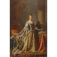 thumbnail image 2 of Allan Ramsay 13x18 Gold Ornate Wood Frame and Double Matted Museum Art Print Titled - Queen Charlotte (1762-1766), 2 of 4