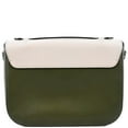 thumbnail image 3 of Pre-Owned LOUIS VUITTON Very Calfskin Leather Saddle Shoulder Bag Khaki Green, 3 of 15