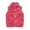 Hot Pink1, variant on FAIWAD Toddler Boy Girl Print Fleece Vest Sleeveless Jacket Fall Winter Zip Stand Collar Coat with Pocket