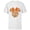 White, variant on Disney Minnie Mouse Head and Ears Icon Fall Leaves - Short Sleeve T-Shirt for Kids - Customized-White