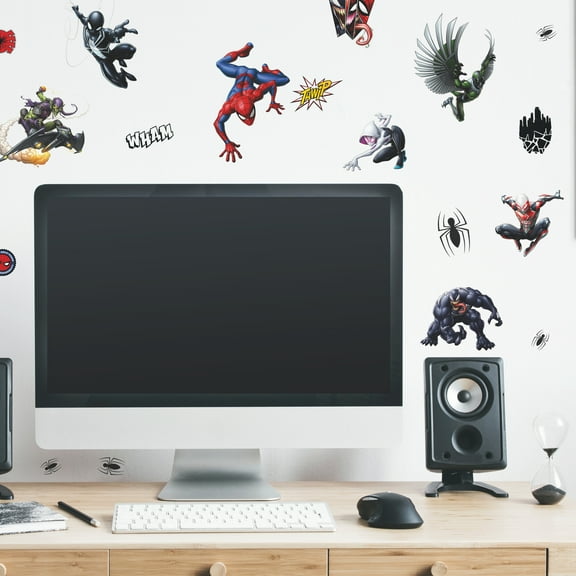 SPIDERMAN PEEL AND STICK DECALS