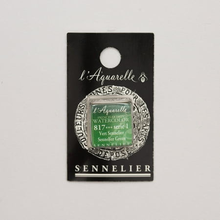 UPC: 3046450114413 | Sennelier French Artists Watercolor Half Pan Sennelier Green S1