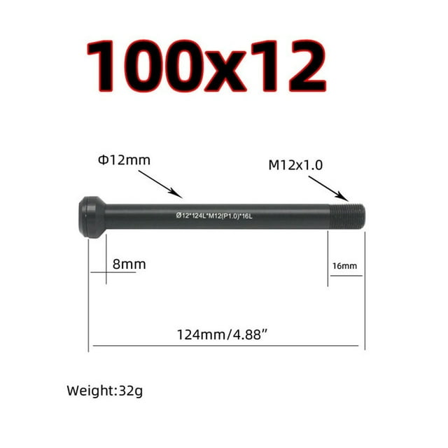 Bike Bicycle Thru Axle Lever 100/142/148X12mm for Boost Bmc Cube Ghost S-Works