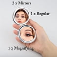 thumbnail image 3 of Zuo Bao Funny Geologist Gifts That's What I Do I Collect Rocks and I Know Things Makeup Mirror Geology Rock Mirror (Collect Rocks), 3 of 7
