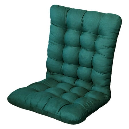 

JCWRYPS Home Textiles Chair Back Cushion Rocking Chair Cushion Chair Cushions Premium Tufted Back and Seat Cushion Chair Pads for Indoor Home Kitchen Desk Chair Dining Chairs (Army Green)