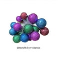 thumbnail image 3 of Cagogo under $5 2Pcs Christmas String Lights, Christmas String Lights,Luminescent Ball Lights,Tree Room Decorations,Indoor Outdoor Lighting,Colorful Christmas Lights,Battery Operated Lights, 3 of 9