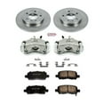 thumbnail image 2 of PowerStop Rear Stock Replacement Brake Pad and Rotor Kit with Calipers Fits: BUICK CHEVROLET PONTIAC Select Models KCOE1602A, 2 of 5