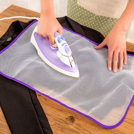 Pack of 2 Heat Protective Ironing Cloth Protective Ironing Scorch Saving Mesh Pressing Pad