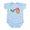 Sky Blue, variant on CafePress - Portugal Wave Infant Bodysuit - Baby Light Bodysuit, Size Newborn - 24 Months