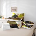 thumbnail image 4 of Monkey 7 Piece Comforter Set Full Bed In A Bag,Wild Animals Bedding Sets Wildlife Tree Branches Sheet Set With Comforter,Botanical Bed Set, 4 of 5
