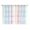 Pink Blue Green, variant on Blue Pink Plaid Kitchen Curtains 72 Inch Length, Pastel Green White Buffalo Patchwork Grommet Top Bedroom Living Room Curtains, Light Filtering Cafe Curtain Drapes 2 Panels Set 104''x72''
