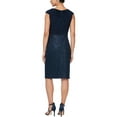 thumbnail image 2 of Alex Evenings Womens Pleated Midi Cocktail and Party Dress, 2 of 2
