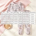 thumbnail image 4 of Gerichy Toddler Girl Pajamas Sets Long Sleeve Cotton Pajamas Baby Girls Clothes PJs Two Piece Kids Jammies Loungewear 2T-12T, 4 of 7