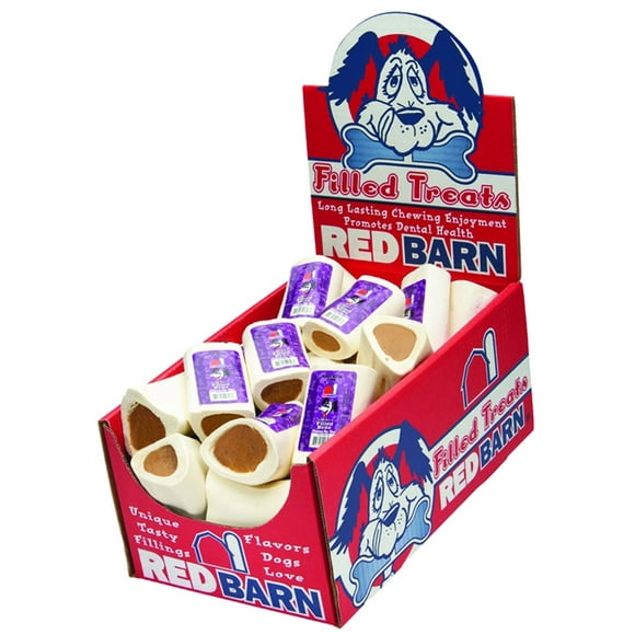 Redbarn Pet Products Inc - Natural Filled Bone (Case of 20 )