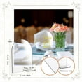 thumbnail image 4 of 10 piezas de Tarjetas de acrílico transparente Macarena Tarjetas de lugar de acrílico 10 cm x 15 cm, 4 of 8
