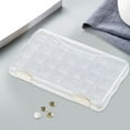 thumbnail image 2 of SUTENGDA 4/2 Pieces Of Small Weekly Organizer  Round Dispenser for Travel  Mini Organizer  Compact Holder  Sorters 7 Days  Portable Vitamin Container Portable Holder Box Weekly Organizer, 2 of 4
