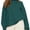 Dark Green Navy Blue, variant on Womens Long Sleeve Tops Fall Fashion | Lightweight, Crew Neck, Oversized Striped Shirt Women, Y2k Clothes, Vacation Travel Outfits, Going Out Top, Winter Layering