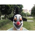 thumbnail image 3 of Elegantoss Terror Wizard Clown Overhead Mask Halloween Creepy Prop for Horror Costume Cosplay for Mens Women and Kids in Latex, 3 of 5