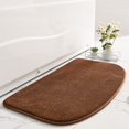 thumbnail image 1 of Alfombra súper absorbente de espuma viscoelástica para baño, alfombrilla antideslizante para bañera, alfombrillas laterales, almohadilla para pies de secado rápido, Felpudo de entrada Fivean unisex, 1 of 2