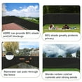 thumbnail image 6 of SUNLAX Privacy Fence Screen 4' x 78' Heavy Duty Mesh Fence Net Cover with Grommets for Patio Porch Pool Backyard Outdoor Chain Link Fence, Black (Customized), 6 of 7