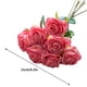 thumbnail image 3 of 7 Head Rose Simulation Flowers European-style Antique Burnt Edges Rose Living Room Table Decoration Wedding Bouquet, 3 of 9