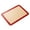Red, variant on Non-Stick Silicone Baking Mat for Oven, Heat Resistant Rectangular Baking Sheet Liner with Buttons, Reusable Kitchen for Easter Holiday Baking, 11.8 x 8.3 in, 1Pack Gray