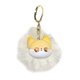 thumbnail image 5 of Llavero con colgante de gato de peluche, ligero, decorativo y novedoso, para bolso. Beige, 5 of 9