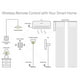 thumbnail image 4 of Tuya Zigbee Wireless Smarts Scene Switch 4 Gang Scenario Switch Smarts Home Assistant Para El Hogar Alexa Siri Smarts Life Speravity EL010345-00, 4 of 6
