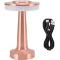 thumbnail image 1 of Lampe de table LED, Lampe de table rechargeable, Lampe de Bureau Sans Fil portable, Rétro Contrôle Tactile 3 Niveaux de Température de Couleur Lampe de table rechargeable,, 1 of 5