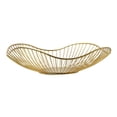 thumbnail image 4 of Iron Wire Fruit Bowl Bread Basket Storage Dish Dining J8R3 N9M9 Object T1Q9, 4 of 6